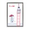 Stupell Industries Elephant & Big Ben London Floating Frame, design by Carla Daly